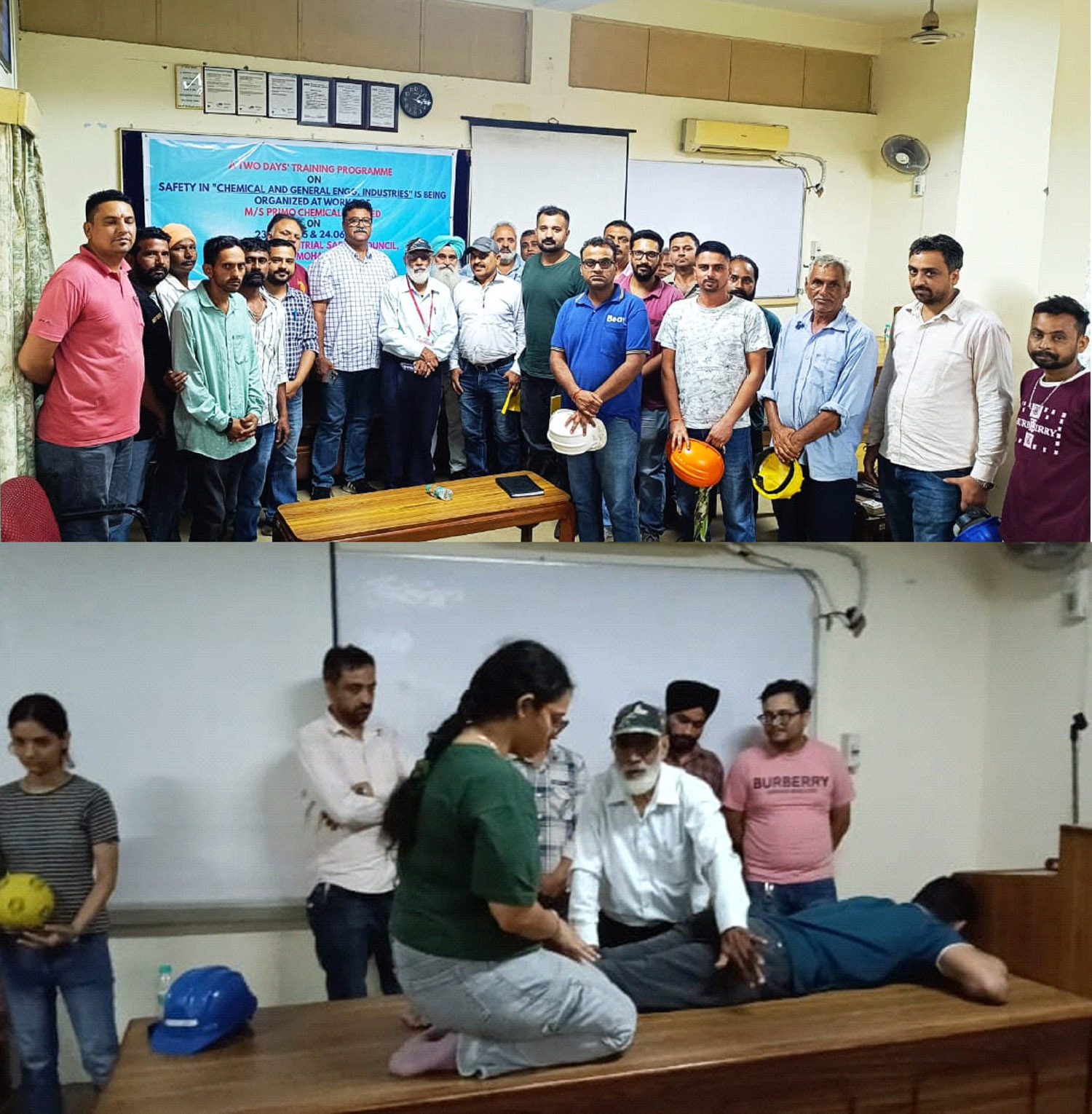 Only safety practices and first aid can save lives during war, disaster, industrial accidents - Dwarka Das.  